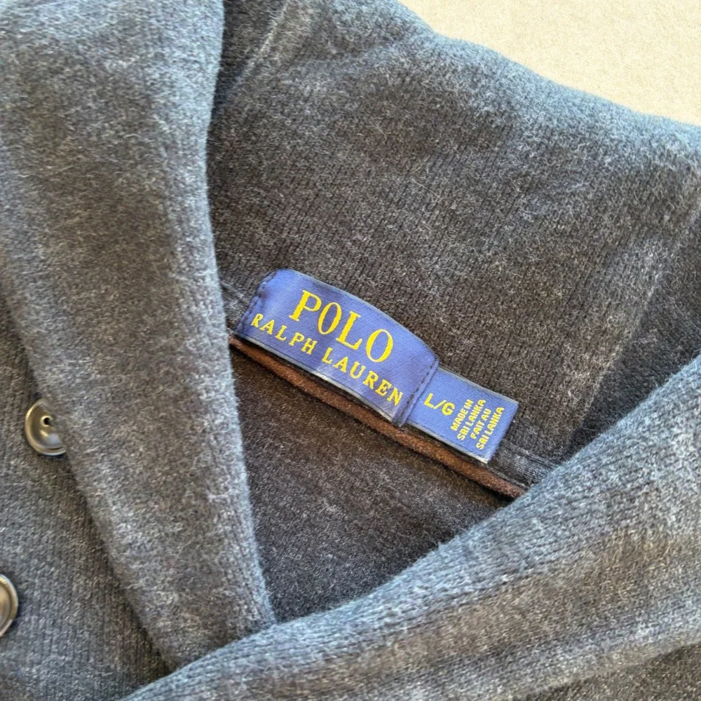 Vintage Polo Ralph Lauren Shawl Collar Sweatshirt